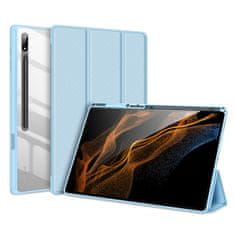 slomart dux ducis toby armored flip smart case za samsung galaxy tab s8 ultra z držalom za pisalo modra