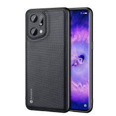 slomart pokrov ohišja dux ducis fino prekrit z najlonskim materialom oppo find x5 pro black