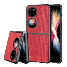 slomart ovitek dux ducis fino je izdelan iz najlonskega materiala huawei p50 pocket red