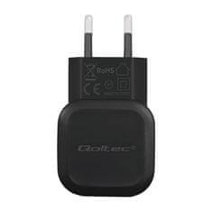 Qoltec polnilec qoltec 12 W | 5 V | 2,4 A | usb + usb tipa c