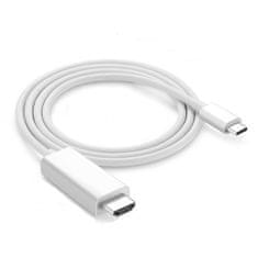 Northix Adapter USB-C (3.1) v HDMI (2.0), 1,8 m - bel 