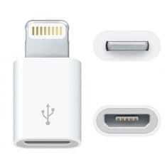 Northix Adapter mikro-USB za Lightning - bel 