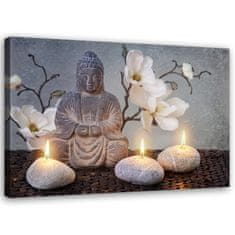 shumee Slika, cvet orhideje Zen Buda - 100x70