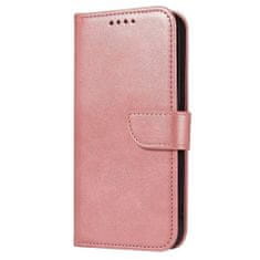 slomart magnetno ohišje elegantno ohišje s prevleko in funkcijo stojala xiaomi redmi note 11s / note 11 pink