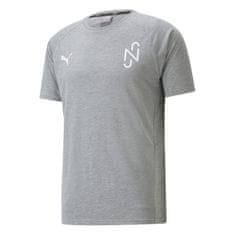 Puma Majice obutev za trening siva S Neymar JR Evostripe Tee