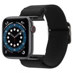 slomart spigen fit lite apple watch 4 / 5 / 6 / 7 / 8 / se / ultra (42 / 44 / 45 / 49 mm) črna