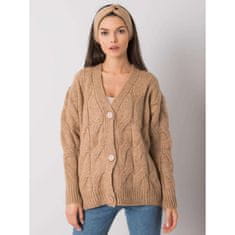 RUE PARIS Ženski pulover Nashville RUE PARIS dark beige LC-SW-30302.23X_379325 Univerzalni