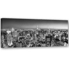 shumee Slika na platnu, panorama mesta New York - 150x50