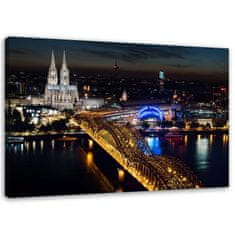 shumee Slika na platnu, Kölnska katedrala in most - 90x60