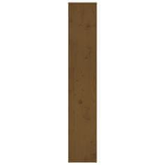 Vidaxl Knjižna omara/pregrada medeno rjava 80x30x167,4 cm borovina