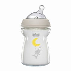 Chicco Steklena steklenička za dojenčke Natural Feeling 250 ml nevtralna 0m+