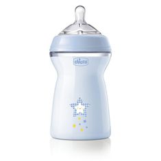 Chicco Natural Feeling otroška steklenička 330 ml deček 6m+