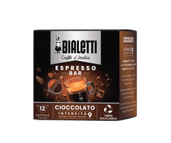 BIALETTI Box 12 Capsules, čokolada