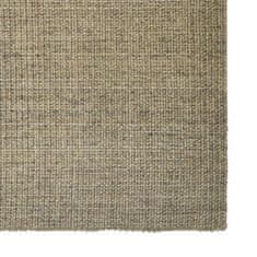 Vidaxl Preproga, naravni sisal, 80x250 cm, barva taupe