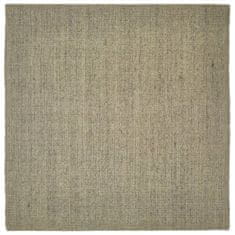 Vidaxl Preproga, naravni sisal, 100x100 cm, barva taupe