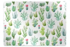 Decormat Podloga za pisarniški stol Small cacti 120x90 cm 