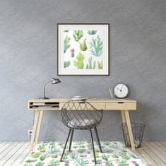 Decormat Podloga za pisarniški stol Small cacti 120x90 cm 