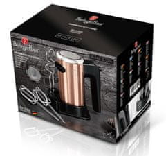 Berlingerhaus Ročni mešalnik z dodatki 300 W Rosegold Metallic Line BH-9366