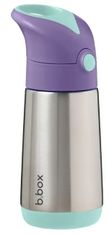 b.box Termos za pitje s slamico 350 ml - lilac pop