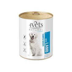 4VETS NATURAL SIMPLE RECIPE z jagnjetino 800g konzerva za pse