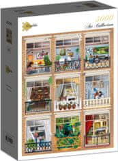 Grafika Puzzle House notranjost 3000 kosov