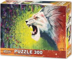 Star Puzzle Beli lev 300 kosov