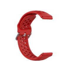 BStrap Silicone Dots pašček za Garmin Venu 2S, red