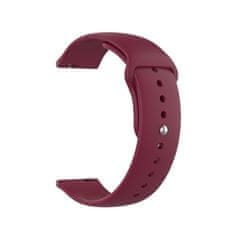 BStrap Silicone pašček za Garmin Venu 2S, vine red