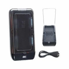 TIMMLUX UV naprava za sterilizacijo mobilnega telefona in brezžično polnjenje + powerbank 5000 mAh