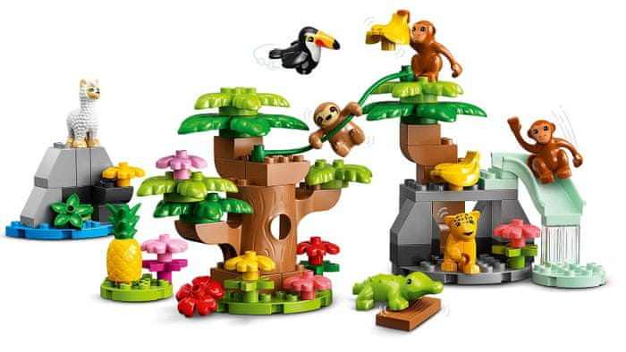LEGO DUPLO 10973 Divje živali Južne Amerike
