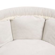 Vidaxl Pasja postelja, 70x70x26 cm, siva