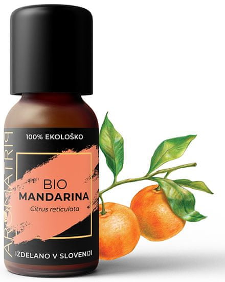 AROMATRIP® Eterično olje MANDARINA BIO Aromatrip 15 ml