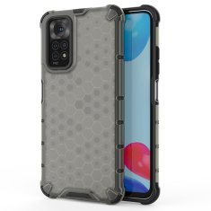 slomart honeycomb case armored cover z gel okvirjem za xiaomi redmi note 11s / note 11 črn