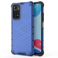 slomart honeycomb case armored cover z gel okvirjem za xiaomi redmi note 11s / note 11 moder