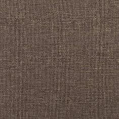 Vidaxl Stolček za noge taupe 45x29,5x35 cm blago