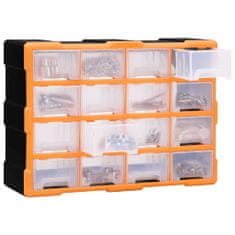 Vidaxl Organizator s 16 predali 52x16x37 cm