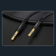 Joyroom stereo audio aux kabel 3,5 mm mini jack 1,5 m črn (sy-15a1)