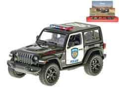 Mikro Trading Policijski avto Jeep Wrangler 12,5 cm kovina