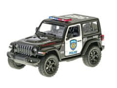 Mikro Trading Policijski avto Jeep Wrangler 12,5 cm kovina