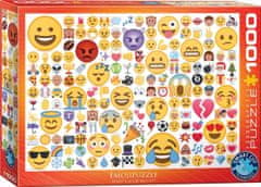 EuroGraphics Puzzle Emoji: Kakšno je vaše razpoloženje? 1000 kosov