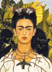 EuroGraphics Puzzle Portret Fride Kahlo z ogrlico iz trna 1000 kosov