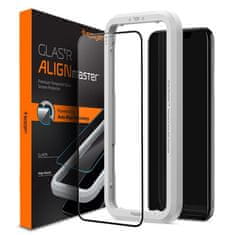 Spigen KALJENO STEKLO SPIGEN ALM GLASS FC IPHONE 11 ČRNO