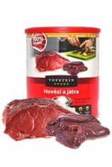 Topstein Govedina z jetri v pločevinki 800 g