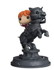 Funko POP! Movie Moment: Harry Potter S5 figura, Ron riding chess piece #82