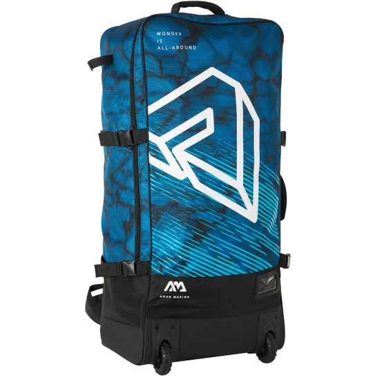 Aqua Marina torba za SUP, s koleščki, 90 l, modra