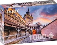 ENJOY Puzzle Zvonik, Sighisoara, Romunija 1000 kosov