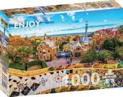 ENJOY Puzzle Pogled iz parka Güell, Barcelona 1000 kosov