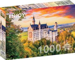 ENJOY Puzzle Grad Neuschwanstein jeseni, Nemčija 1000 kosov