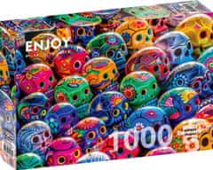 ENJOY Puzzle Pisane lobanje 1000 kosov