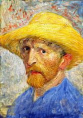 ENJOY Puzzle Vincent Van Gogh: Avtoportret v slamniku 1000 kosov